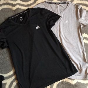 2 adidas workout T-shirt